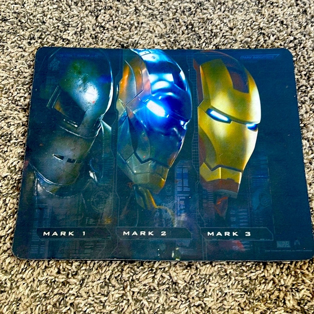 mousepad desk accessory Marvel Iron Man Gaming Mouse Pad